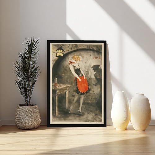 Impression giclée Louis Icart Apache danseur cadre mural 30x45 cm - 6