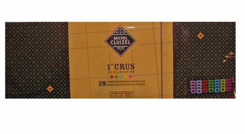 Michel Cluizel Les 1ers Crus de Plantation - Sample Box of Single Origin Chocolate - 28 Dark Chocolate Squares
