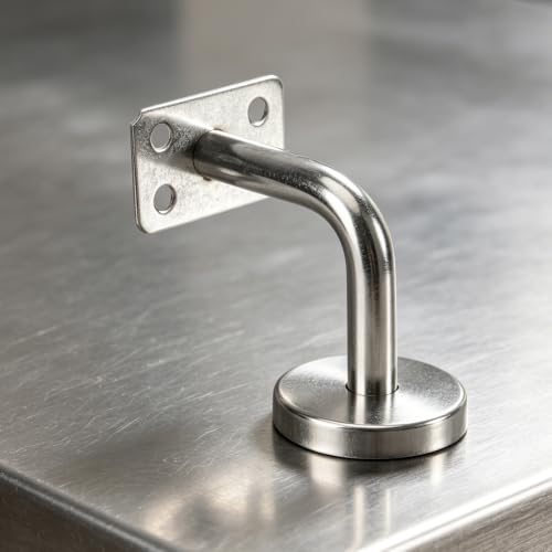 Soporte acero inoxidable escalera pasamanos barandilla modular Kichvoe 8 piezas 6