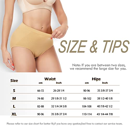 Slimbelle Butt Lifter Panties For Women Padded Underwear Seamless Hip Enhancer Panty With Removable Butt Pads- Nude L #TOP5