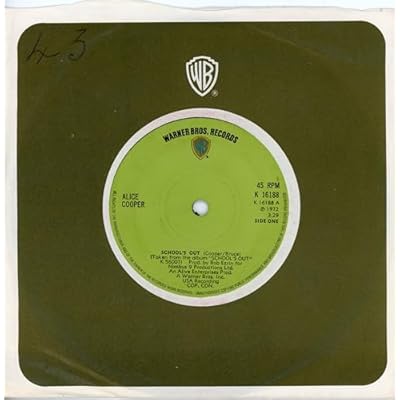 ALICE COOPER- 7"Single -Schools Out/Gutter Cat,EX+