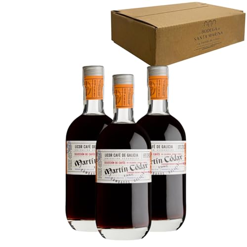 Licor de Café de Galicia - Celebra los momentos especiales con el licor perfecto Pack 3-70cl