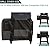 ZJYWSCH Grill Cover for Pit Boss Competition Series 1250, Platinum 1250 Wood Pellet Grill Smoker 600D Heavy Duty Pit Boss PB1250CS PB1250PL 1250CS Grill Cover Waterproof