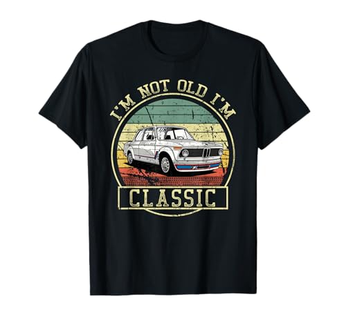 Funny Classic Car Retro Camiseta