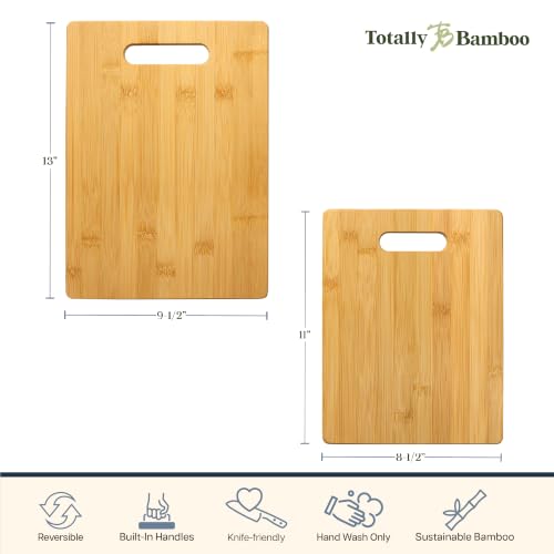 Set de 2 tablas de cortar de bambú Totally Bamboo miniatura 5