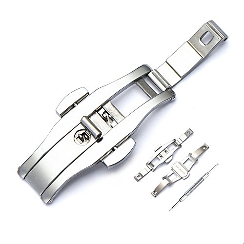 NICEpCXeXX`[o^tCobNvbV{^Folding Deployment Clasp forX`[ohZ~bNohwith Easy OpenvbV{^ 6MM 23MMX6MM