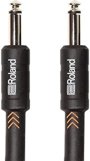 Roland Ric-B10 Instrument Cables, Black,10 Ft./3 M