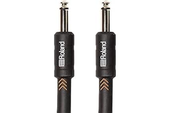 ROLAND Ric-B10 Instrument Cables, Black,10 Ft./3 M
