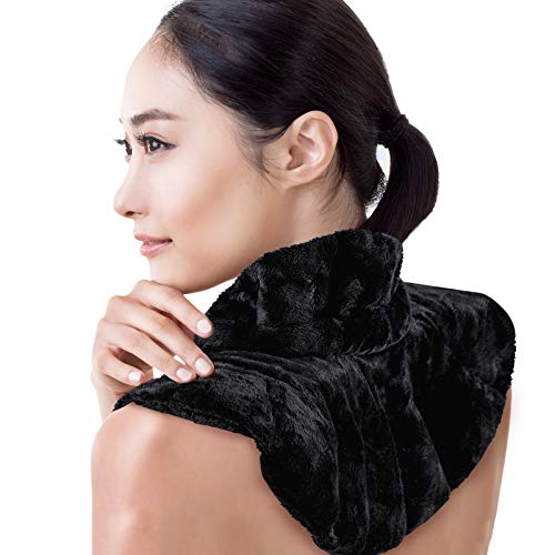 Heating Pad for Neck and Shoulders | Microwavable Weighted Heat Therapy Wrap