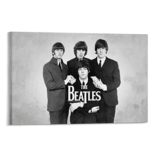 JMUNG Poster classique The Beatles – Peinture décorative sur toile – Poster mural moderne pour chambre à coucher – 30 x… - Les Beatles, Paul McCartney, John Lennon, RIngo Starr, George Harrison JMUNG Poster classique The Beatles - Peinture décorative sur toile - Poster mural moderne pour chambre à coucher - 30 x…