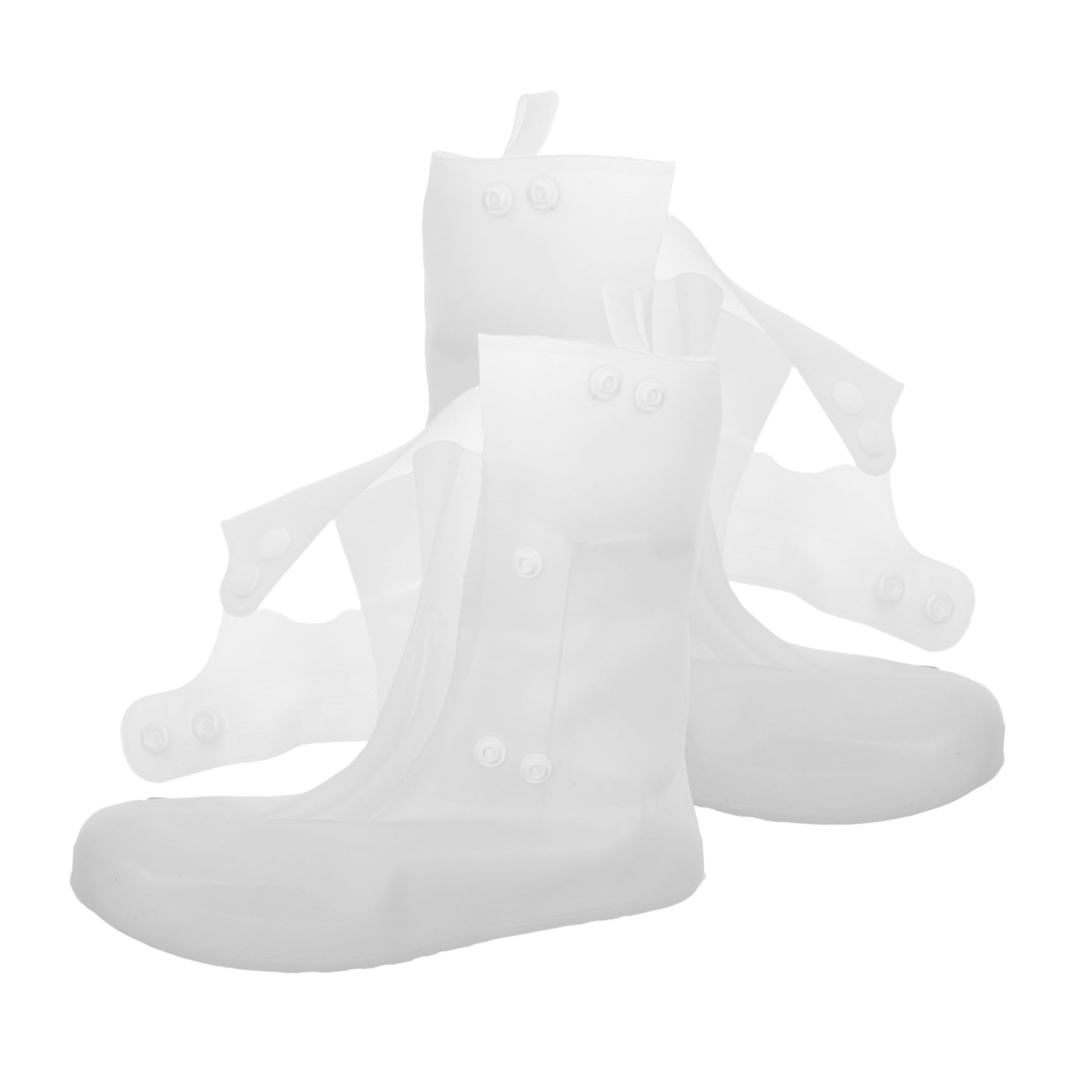 UPKOCH 2 Pares Fundas Impermeables Reutilizables para Zapatos Antideslizantes Cubrezapatos de Silicona Gruesa para Lluvia Talla Protección Resistente para Actividades al Aire y Viaje