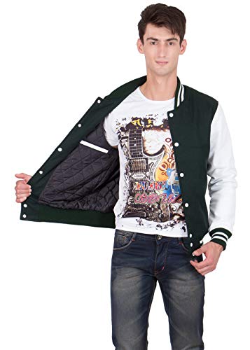 Image of Men Abstract Print Jacket .