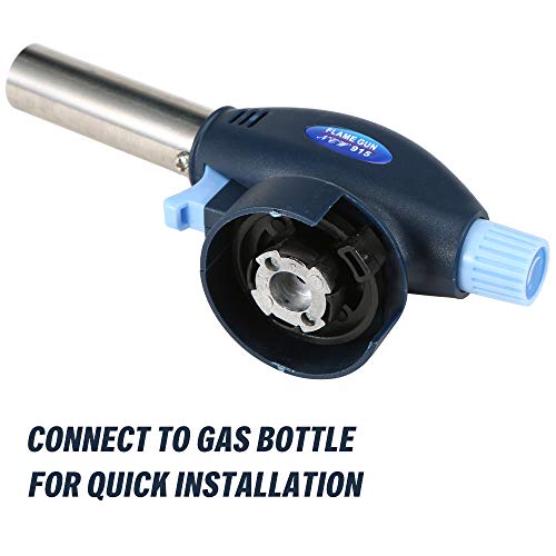 Ferramenta ao ar livre, Romacci Tocha a gás portátil Acampamento ao ar livre Queimador de gás butano