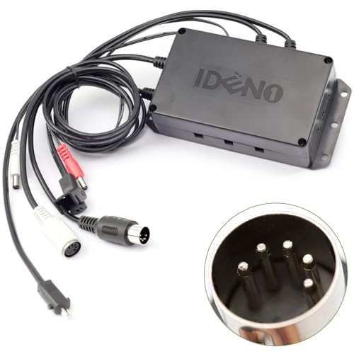 ALLCSM Fit for IDENO 6 Wire Junction Box/Control Box for Power Recliner Lift Chair Operates Up/Down Vibration Massage and Heating (5 Pin 6 Wire)