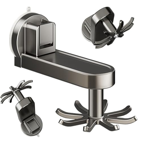Ganchos giratorios para utensilios de cocina, organizador colgante para ahorrar espacio, soporte de rotación de 360 grados, diseño resistente y duradero, perfecto para herramientas de cocina, fácil
