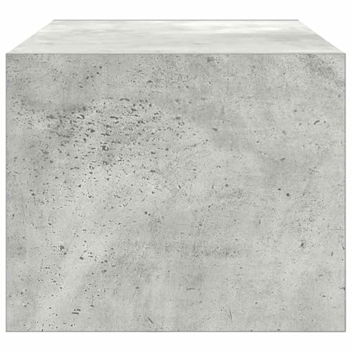 Meuble TV moderne gris béton suspendu pour optimiser les petits salons - 8