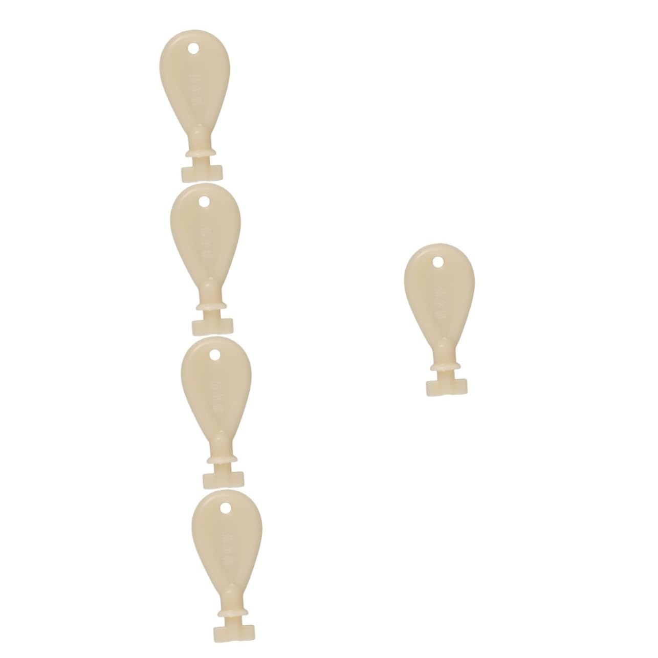 HAWILLOSCH 5pcs Roll Hand Towel Dispenser Key Universal Toilet Paper Dispenser Opening Key Stylish Paper Towel Key Replacement