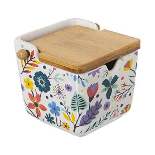 Zuccheriera 250 cc Amour in stoneware bianco Tognana - in vendita