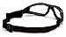 Pyramex XSG Reader Safety Glasses, Black Frame/Clear Anti-Fog + 2.5 Lens