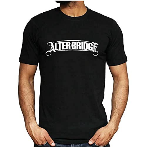Men's Alter Bridge Logo T-Shirt Rock Music Band Concert Tee Unisex Fashion Top New L