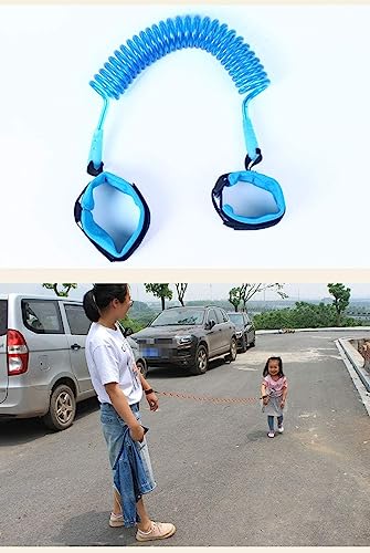 Pulseira Guia de Segurança Infantil Anti Perda Pulso (Azul)