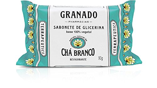 Miniatura 2 de Linha Terrapeutics Granado - Sabonetes em Barra Cha Branco (12 x 3.17 oz) - (Granado Terrapeutics Collection - Jabones de barra de té blanco (12 x