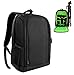 Produktbild MyGadget Kamerarucksack Spiegelreflex Kamera Fotorucksack für Objektive, Stativ, Zubehör - wasserabweisend für DSLR/SLR - Schwarz Grün
