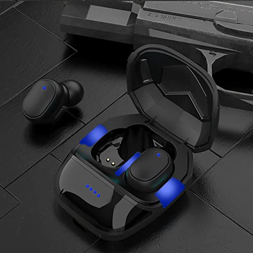 Keyiwa Bluetooth Headset, Gaming Bluetooth Headset Wireless Inear Low Latency Low Power Consumption Gaming Bluetooth Headset for Men Women (Black)