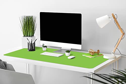 Sous-main gaming vert grand format pour setup de bureau moderne - 4