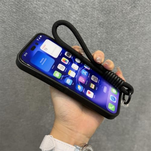 Étui de poignet iPhone 17 Pro Max dragonne blanche coque iPhone 16 15 - 4