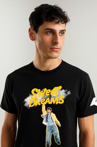 Image of BTS J-Hope Sweet Dream Regular Fit T-Shirt for Men & Women, Black