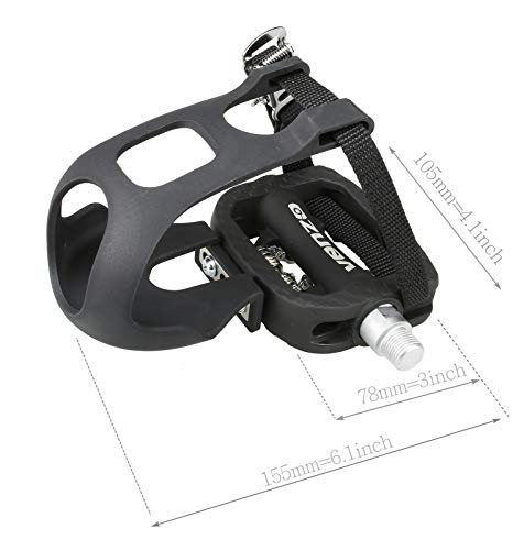 dual sided pedals for spin bikes