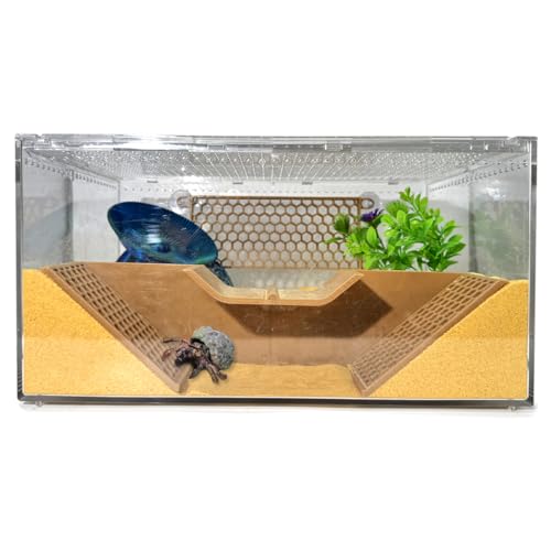 Image of Hermit Crab Underground Tunnel Cave - Hermit Crab Climbing Tank Accessories Hide, Hermit Crab Climbing Toys, Hermit Crab Decor, Habitat Accessories - 36cm