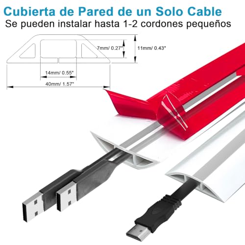 Canaletas para cables decorativas 17 Imagen adicional