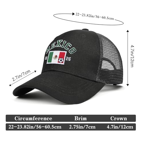 Image of Adjustable State Flag Trucker Hat Mesh Baseball Cap with Embroidered Patch for Men Women
