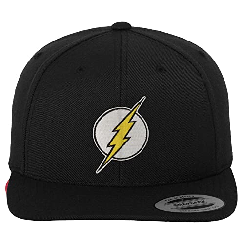 Casquette Flash noire snapback sous licence officielle réglable taille unique