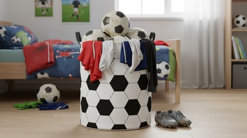 Image of 19.7 inch Laundry Basket,Waterproof Storage Bin,Room Decor(Hexagon)