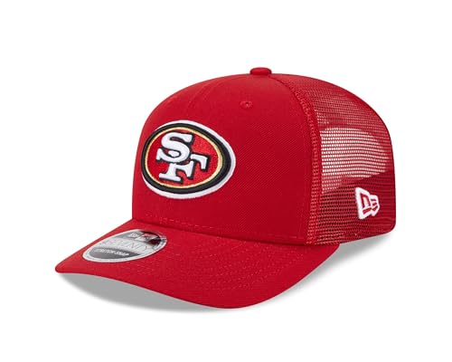 New Era San Francisco 49ers 9Seventy Stretch-Snap NFL Trucker Cap Rot - One-Size