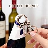 Vintage Bronze Finish Bicycle Bottle Opener, Unique Cycling Gifts for Men, Retro Bike Themed Decor & Beer Opener Present for Cyclist Dad Husband Boyfriend, Perfect Birthday Festival in Beautiful Gift - Image 3