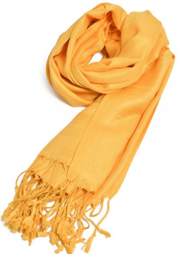 Premium Pashmina Shawls and Wraps and Scarves in Solid Colors