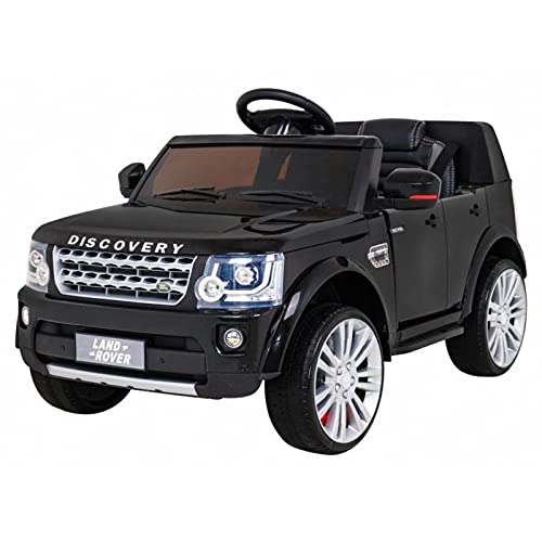 Coche eléctrico 12V Land Rover Discovery Negro - Pack Luxe