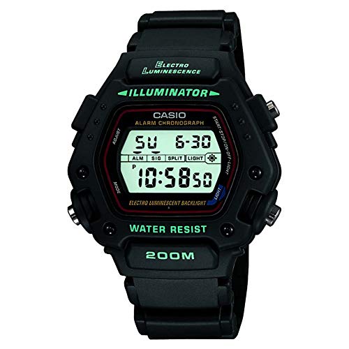 Casio Men's Digital Resin Strap Watch