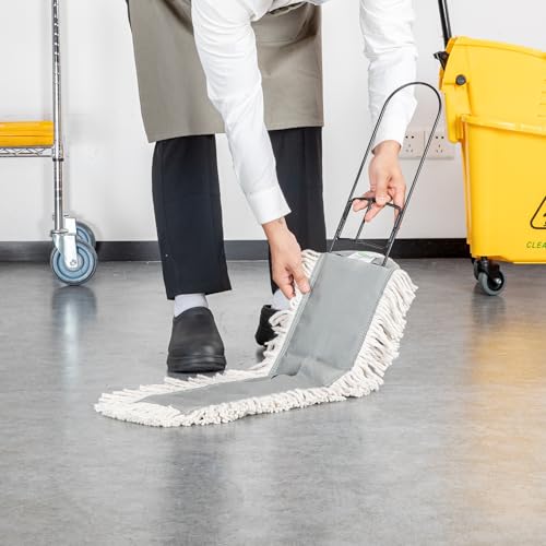 Image of Restaurantware-MOP FRAME ONLY: Clean Tek Professional 24 x 5 Inch Dust Mop Frame, 1 Snap-On Wire - Dust Cleaning Head And Handle Sold Separately, For Home Or Office, Iron Wire