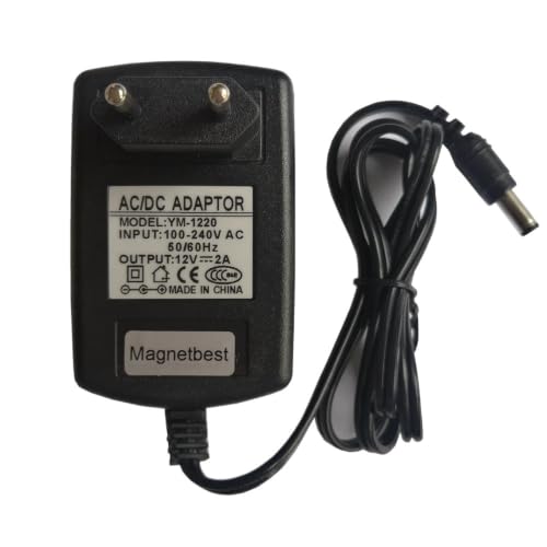 Cargador TNNBNT 12V 2A para Spectra S1 S2 extractor de leche con enchufe UK 2