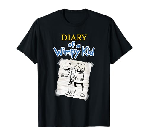 Diary of a Wimpy Kid Best Friends Sketch with Logo Funny T-Shirt