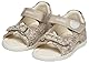 Geox Baby-Mädchen B MACCHIA Gir Sandal, Beige/Lt Gold, 22 EU