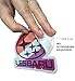 [2PCS] Lesbaru Vinyl Die-Cut Sticker, 4.5 x 3.25 inches, Water-Resistant, Weatherproof, No Scissoring Required