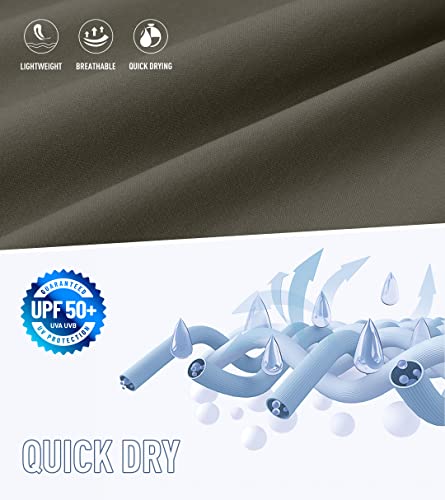 Image of Men's Swim Trunks Quick Dry Board Shorts with Zipper Pockets Beach Shorts Bathing Suits for Men - No Mesh Liner