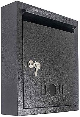 Mailbox With Combination & Key Unlock, Metal Mail Jordan - View #4
