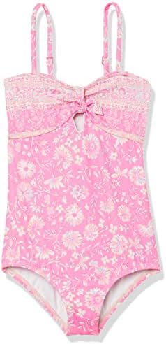 Billabong girls Billabong Day Dreamer One Piece Swimsuit Pink Swimwear, Pink, 7 US